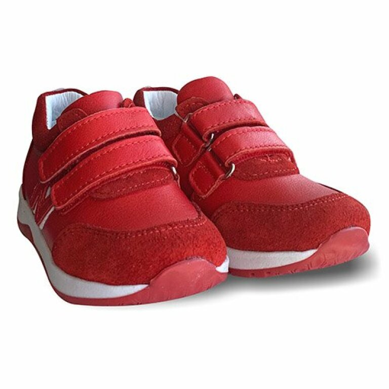 Дитячі Анатомічні кросівки демісезон, червоні Ozpinarci (Оспінарджі) 109-01