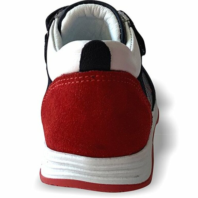 Дитячі Анатомічні кросівки демісезон, синій / червоний Ozpinarci (Оспінарджі) 104-04