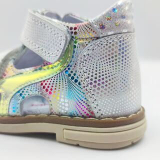 Босоножки Анатомические детские Ortomedica 220-06 анатомические, разноцветные, низкие