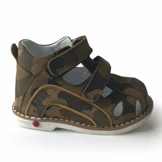 Дитячі Анатомічні босоніжки, хакі Ozpinarci (Оспінарджі) 130-02