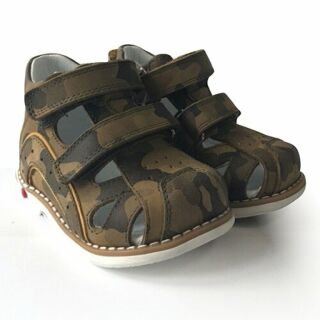 Дитячі Анатомічні босоніжки, хакі Ozpinarci (Оспінарджі) 130-02