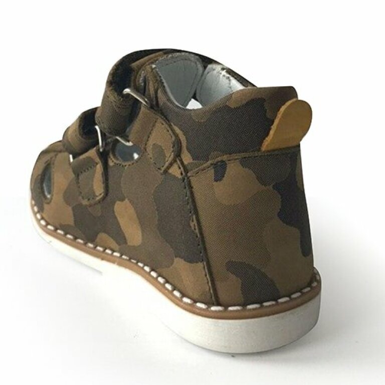 Дитячі Анатомічні босоніжки, хакі Ozpinarci (Оспінарджі) 130-02