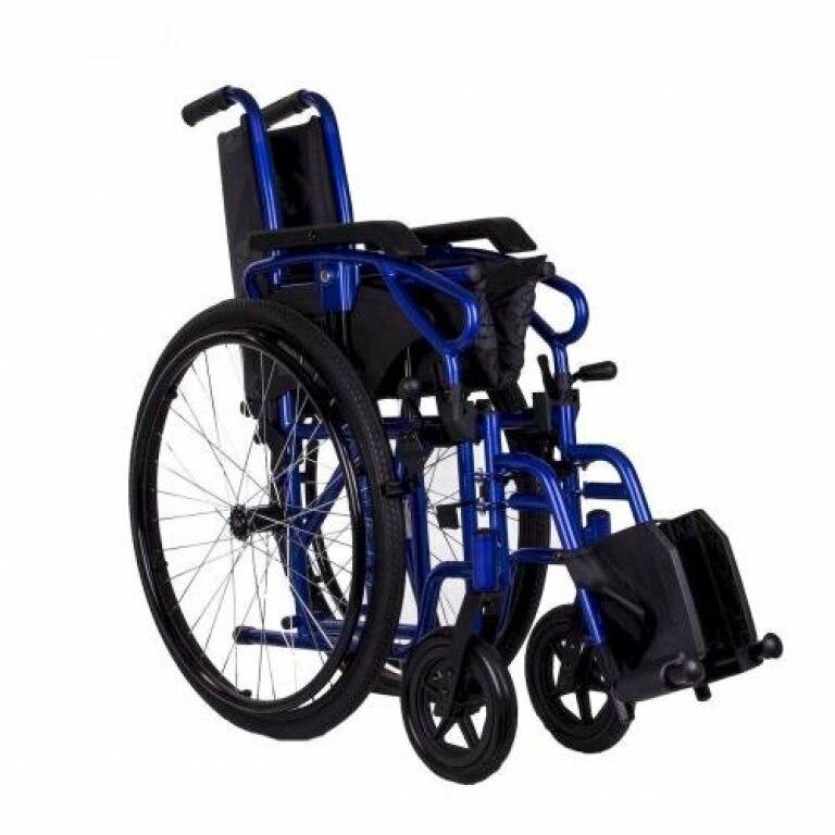 Інвалідний візок OSD-STB2HD-55 Millenium Heavy Duty, посилений, механічний