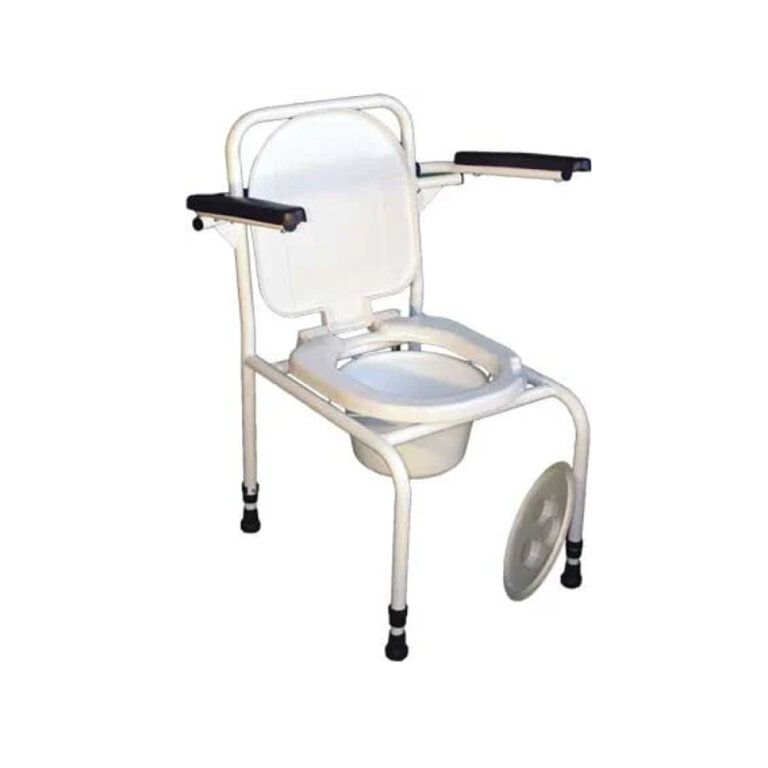 Стул-туалет нерегулируемый СТО-2.1.0(НТ-04-003) с откидными подлокотниками 