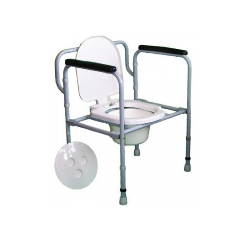 Стул-туалет стальной  СТС-1.1.0 (НТ-04-006) регулируемый, складной