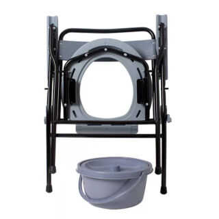 Стул-туалет Ridni KJT710B макс.нагрузка до 80 кг, ширина сиденья 43 см, складывается