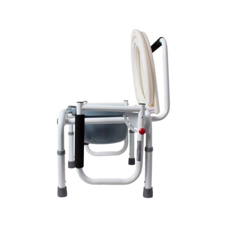 Стілець-туалет з санітарним обладнанням Ridni RD-CARE-T03 регульований з відкидними підлокітниками