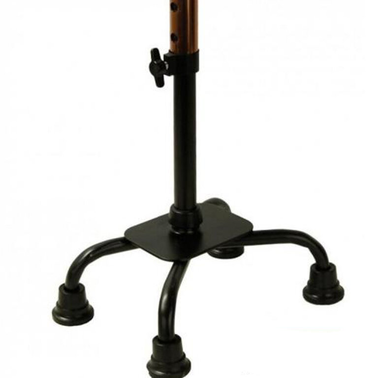 Тростина-квадропод зі зменшеною базою OSD-YU850 (колір основи: бронза)