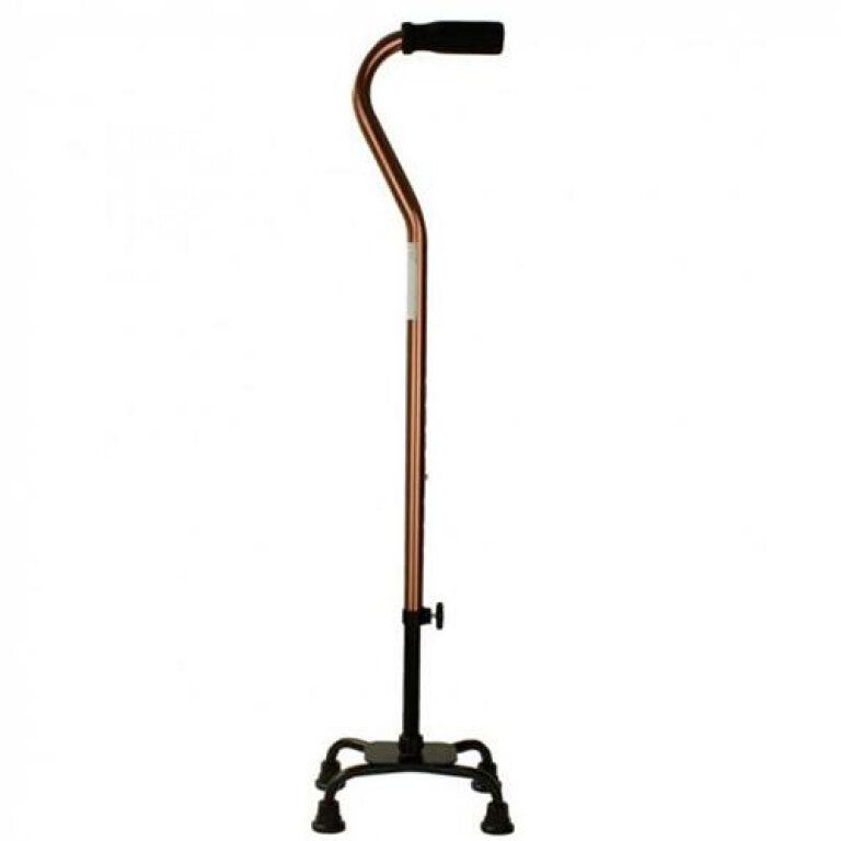 Тростина-квадропод зі зменшеною базою OSD-YU850 (колір основи: бронза)