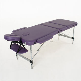 Стол массажный RelaxLine Belize фиолетовый, переносной
