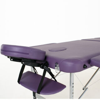 Стол массажный RelaxLine Belize фиолетовый, переносной