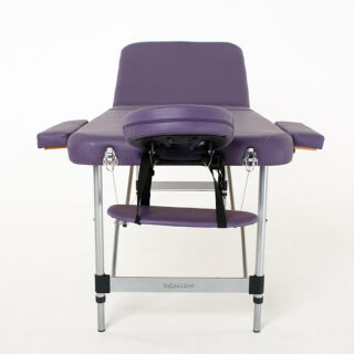 Стол массажный RelaxLine Belize фиолетовый, переносной