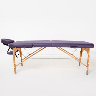 Массажный стол RelaxLine Bali фиолетовый, переносной