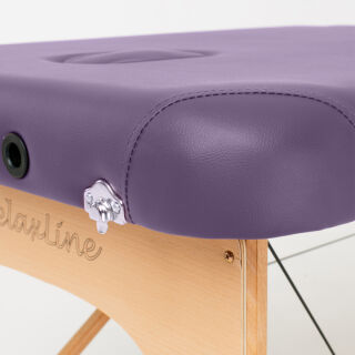 Массажный стол RelaxLine Bali фиолетовый, переносной