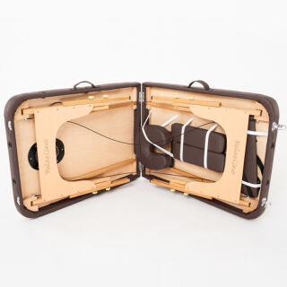 Массажный стол RelaxLine Bali кофейный, переносной