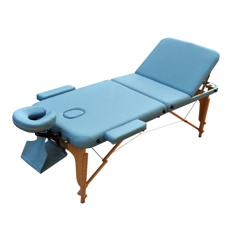 Стіл масажний ZET-1047/M light blue