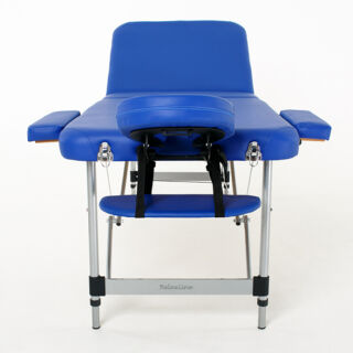 Стол массажный RelaxLine Belize темно-синий, переносной