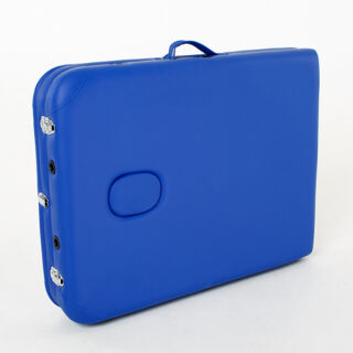 Стол массажный RelaxLine Belize темно-синий, переносной