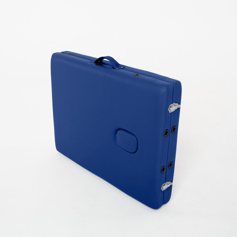 Массажный стол RelaxLine Lagune синий, переносной