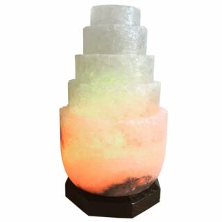 Солевая лампа "Пагода" 3-4кг желтая