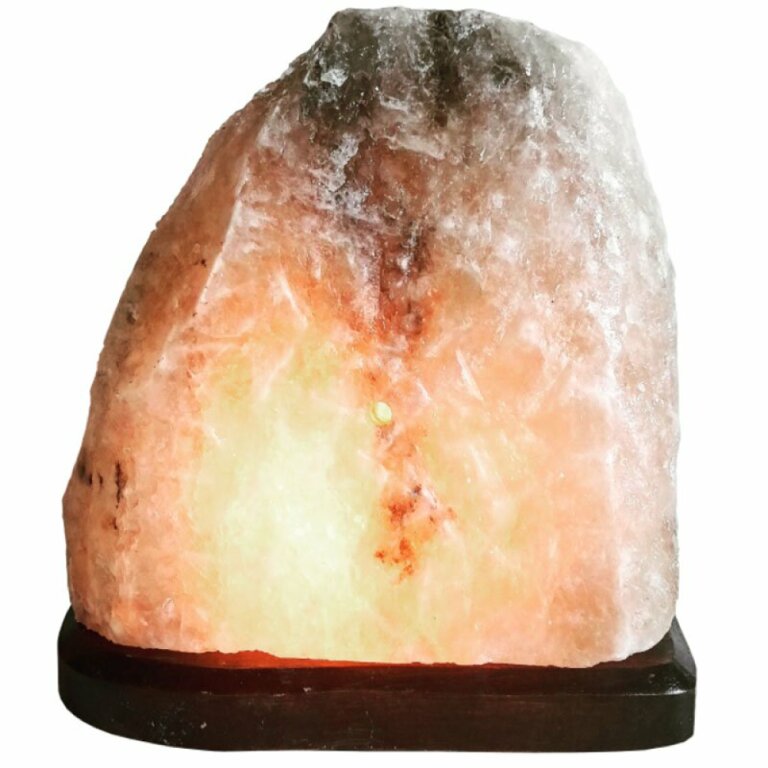 Солевая лампа "Скала" 4-5 кг желтая