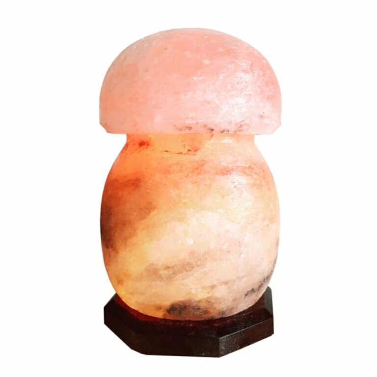 Солевая лампа "Грибок" 3-4 кг жёлтая
