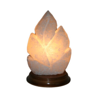 Лампа солевая "Лист резной" 2,5кг Ваше здоровье