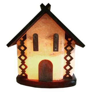 Солевая лампа "Домик" 5-6 кг желтая