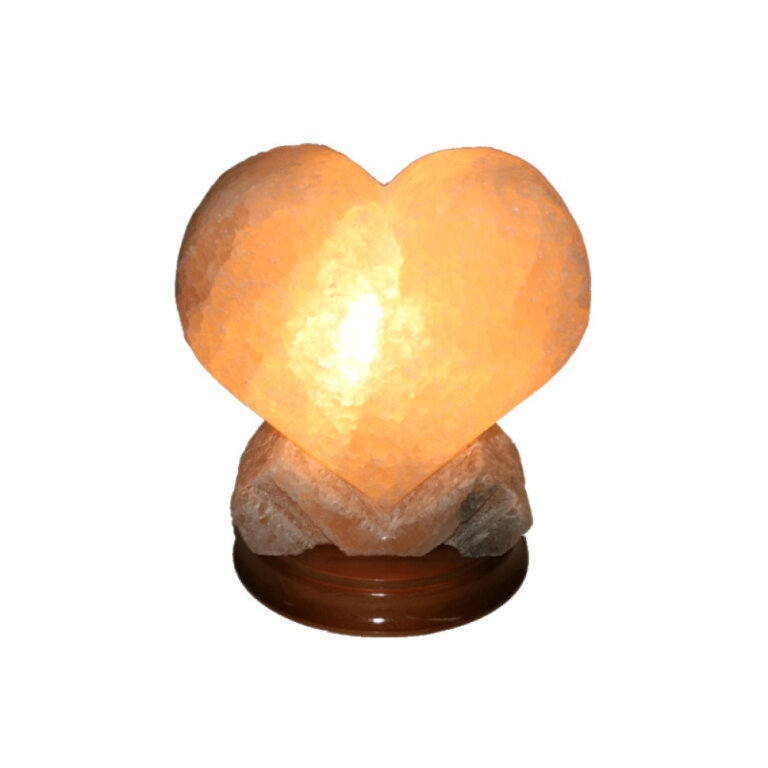 Лампа солевая "Сердце большое" 5,3 кг Ваше здоровье
