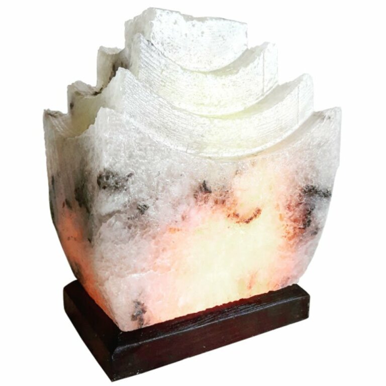 Соляний світильник "Пагода" 5-6 кг жовтий