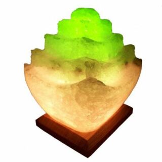 Солевая лампа Пагода 5-6 кг цветная