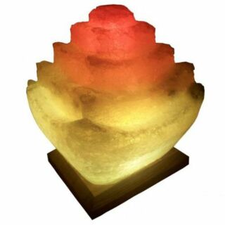 Сольовий світильник Пагода 5-6 кг кольорова