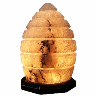 Солевая лампа "Капля резная" 3-4кг цветная