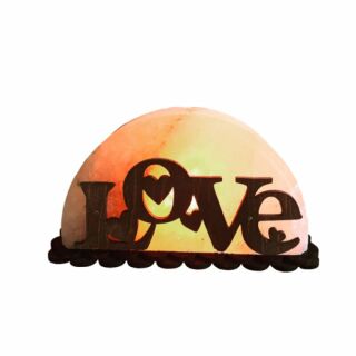 Солевая лампа "Любовь" 1,5 кг