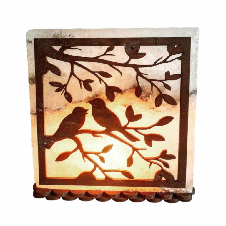 Солевая лампа "Птицы " 3-4 кг