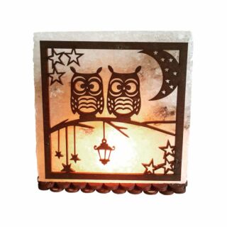 Солевая лампа "Совушки" 3-4 кг