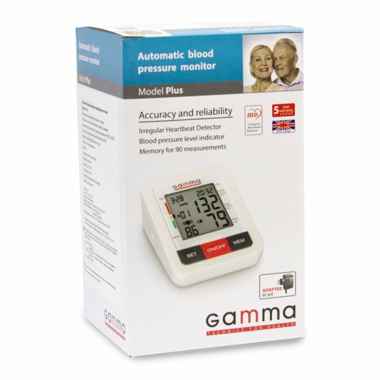 Тонометр автоматический Gamma Plus с адаптером
