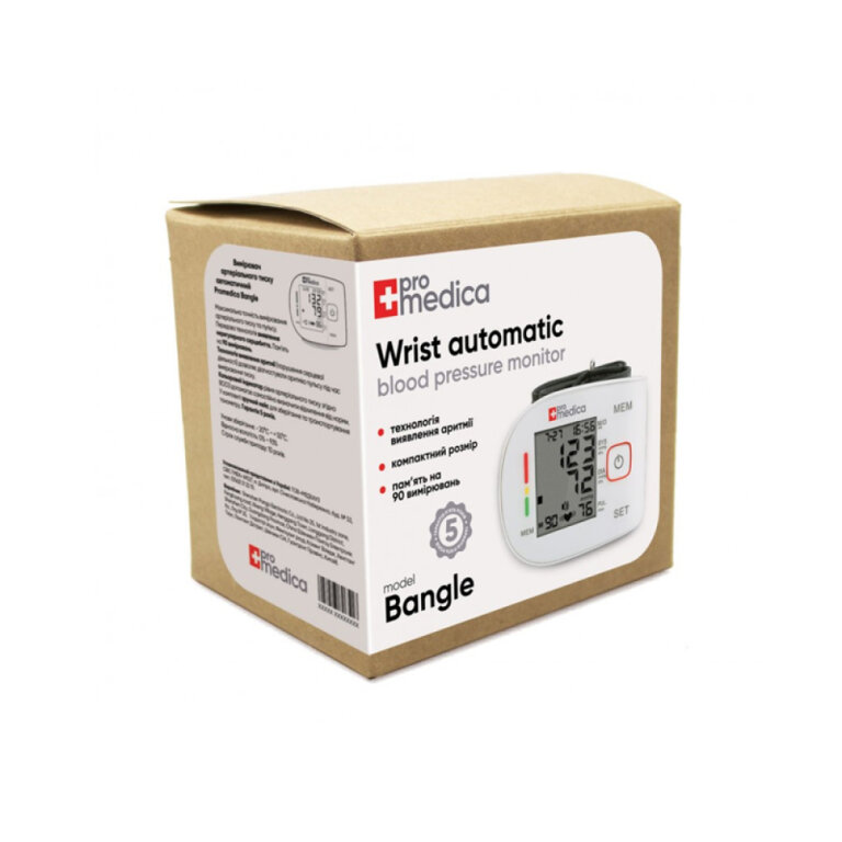Автоматический тонометр на запястье ProMedica Bangle