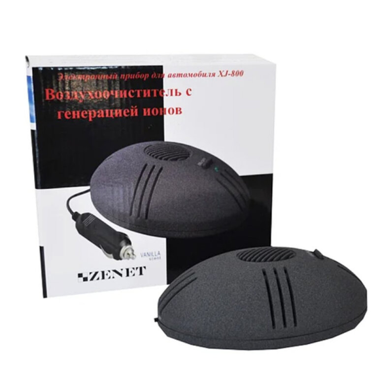 Автомобильный очиститель-ионизатор воздуха Zenet xj-800