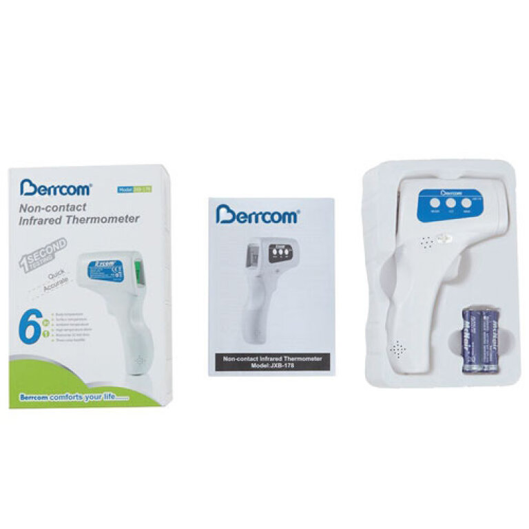 Термометр бесконтактный инфракрасный Berrcom JXB-178