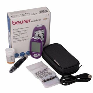 Глюкометр Beurer GL 44, ммоль/л, ліловий