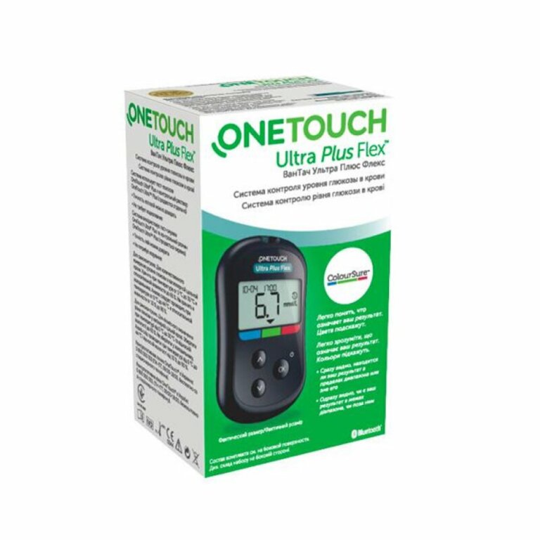 Глюкометр One Touch Ultra Plus Flex без кодировки (Ван Тач)