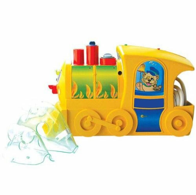 Компрессорный ингалятор (небулайзер) Паровозик Dr.Frei Chu-Chu-Train