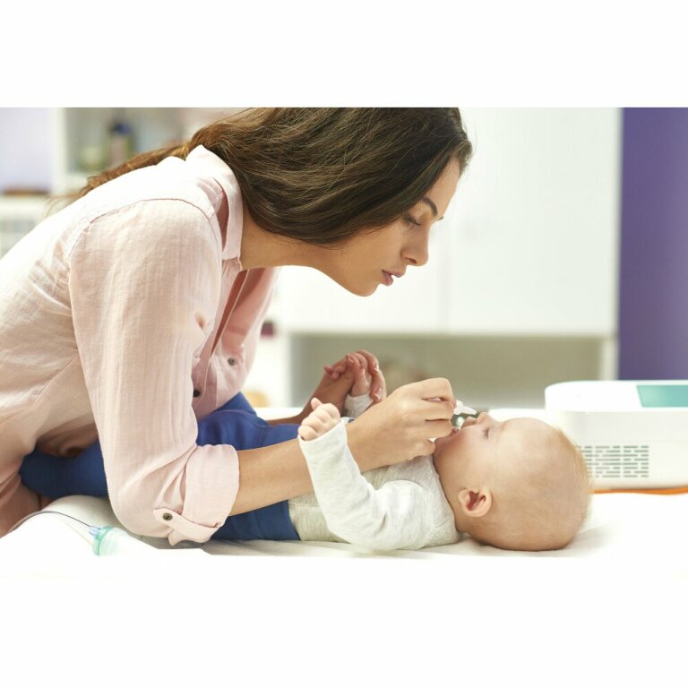 Компрессорный ингалятор Omron DuoBaby NE-C301-E с аспиратором