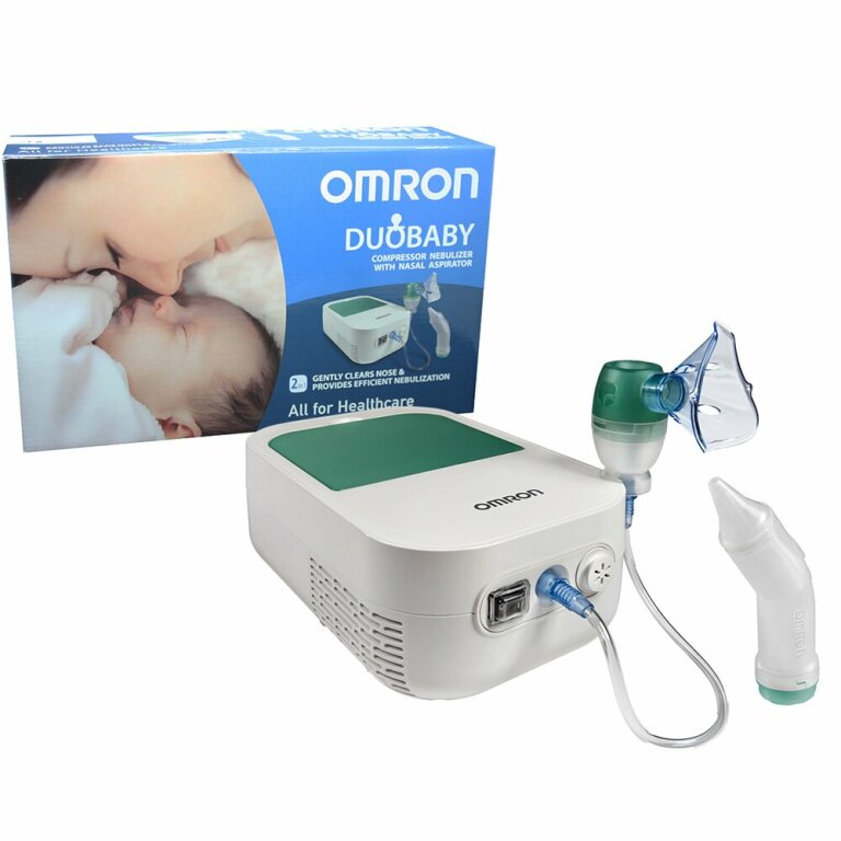 Компрессорный ингалятор Omron DuoBaby NE-C301-E с аспиратором