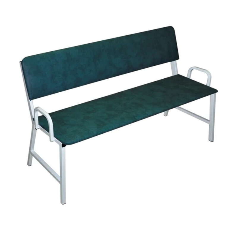 Банкетка трьохмісна зі спинкою та підлокітниками Заповіт МБС-1