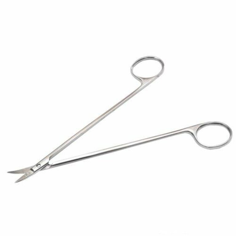 Ножиці загострені вертикальні вигнуті 16 см Н-23