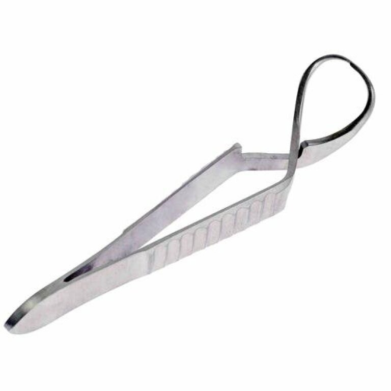 Затискач для прикріплення операційної білизни до шкіри, 90 мм