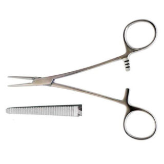 Затискач Москіт, прямий, 160 мм