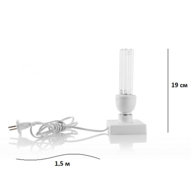 Кварцева-бактерицидна безозонова лампа Oklan OBK-15